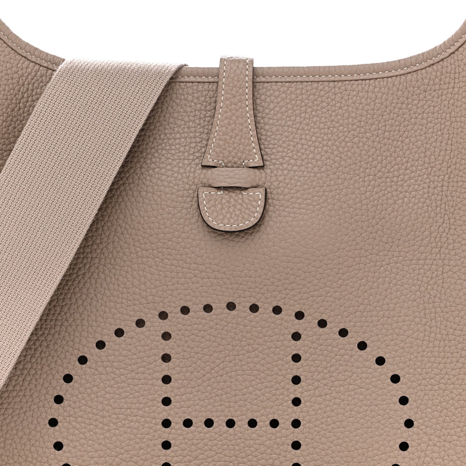Hermes Taurillon Clemence Evelyne III PM Gris Tourterelle 1881666