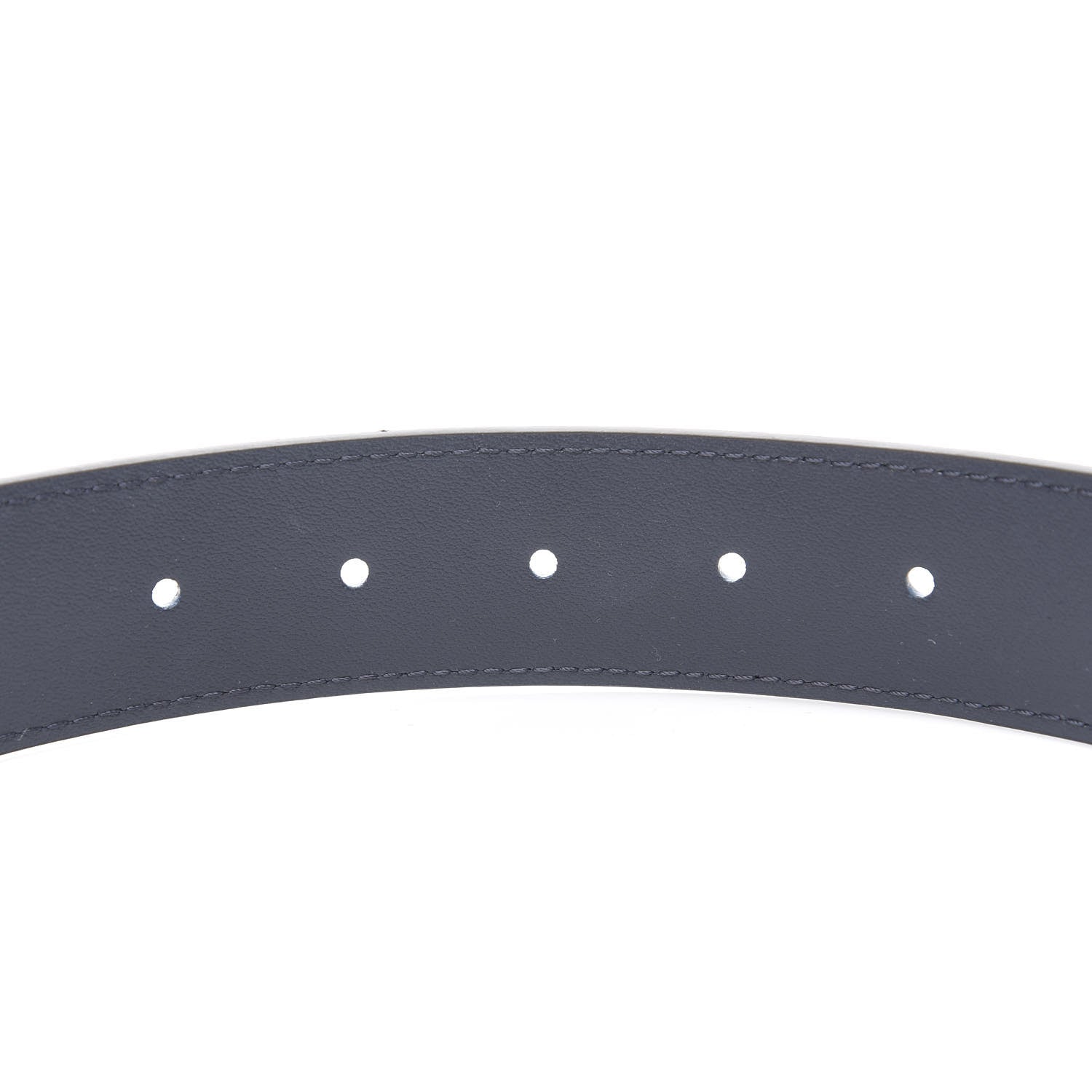 Louis Vuitton Epi Mens 35mm Metropole Belt 95 38 Blue Celeste 4 of 5