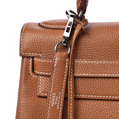 Hermes Togo Kelly Retourne 32 Gold 12 of 13
