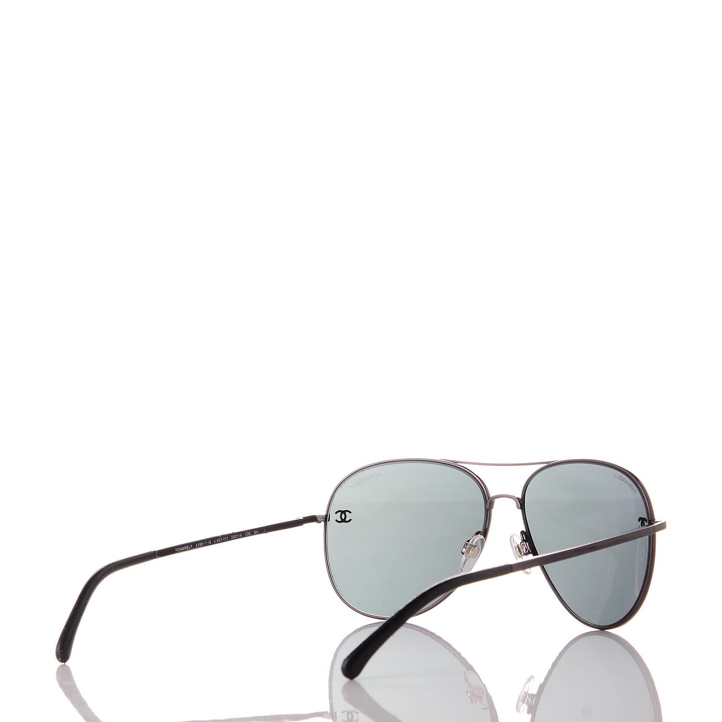 Aviator CC Sunglasses 4189-T-Q Black