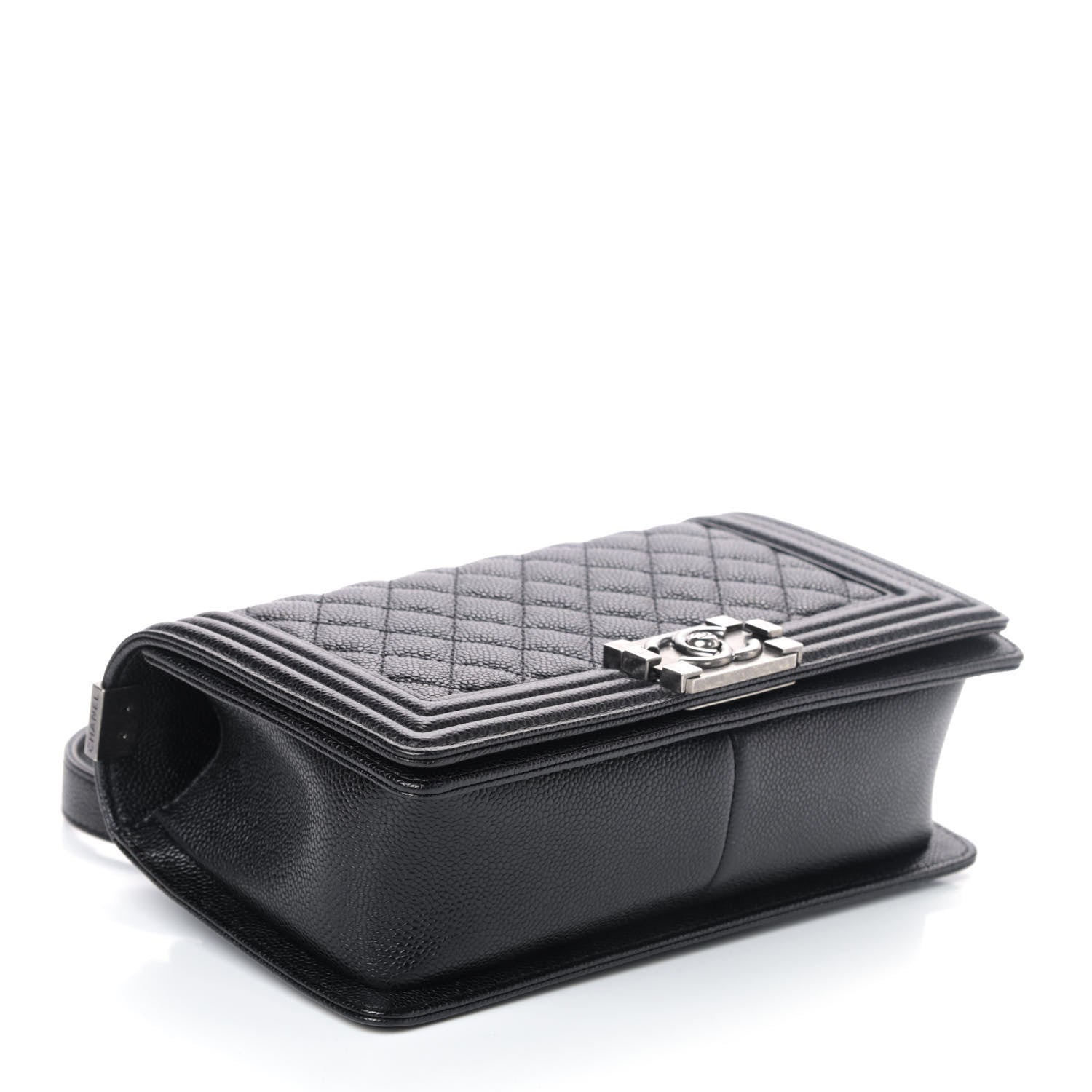 Chanel Caviar Quilted Medium Boy Flap Black 3 of 4
