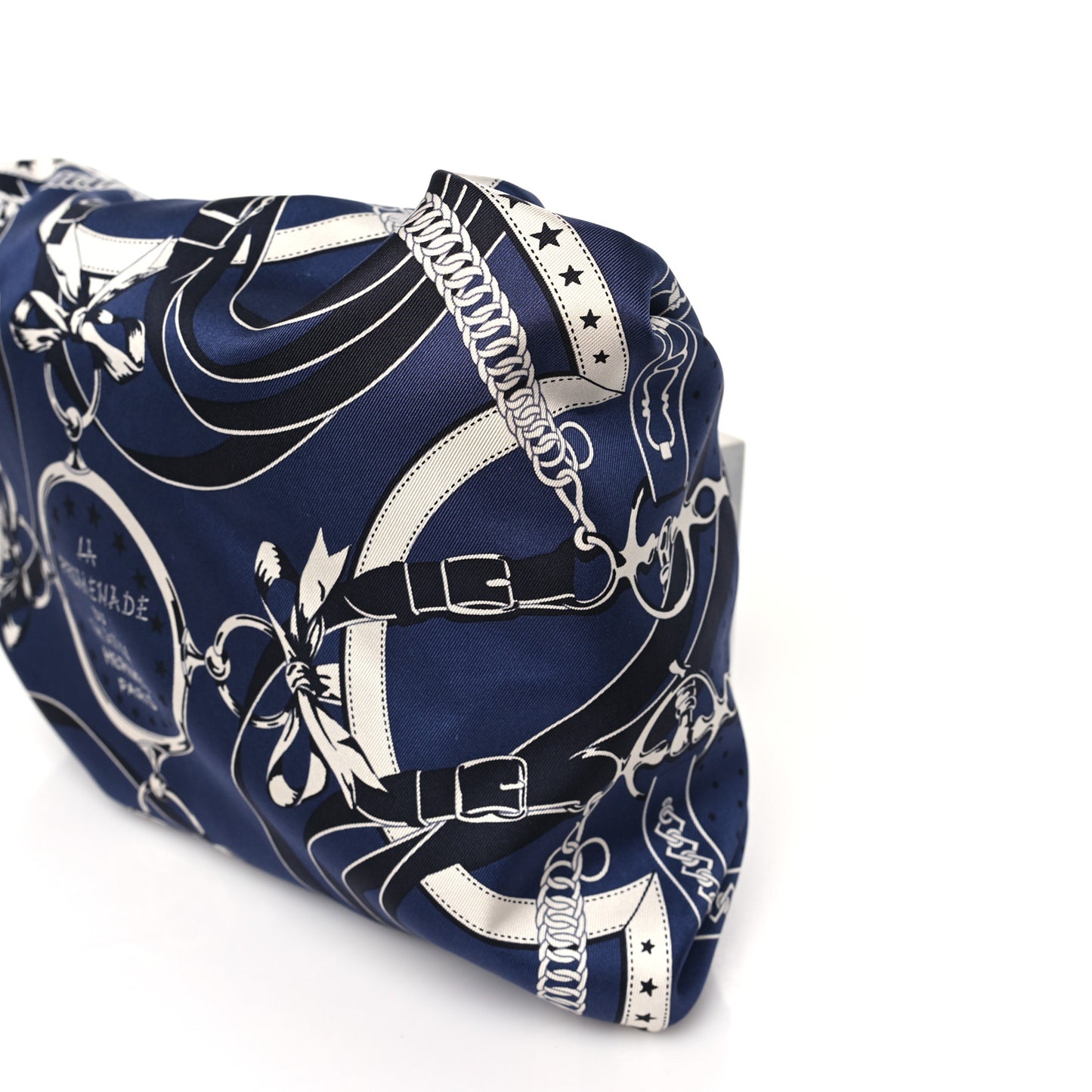 Silk Balusoie Bag Bleu Indigo Black