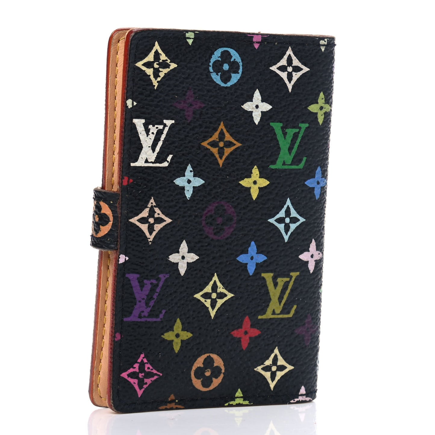 Monogram Multicolor Carnet de Bal Mini Agenda Cover Black