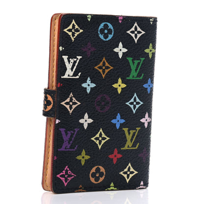Louis Vuitton Monogram Multicolor Carnet de Bal Mini Agenda Cover Black 2 of 10
