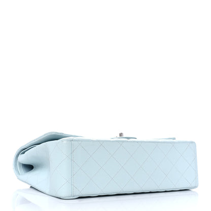 Chanel Caviar Quilted Maxi Double Flap Light Blue 3 of 8
