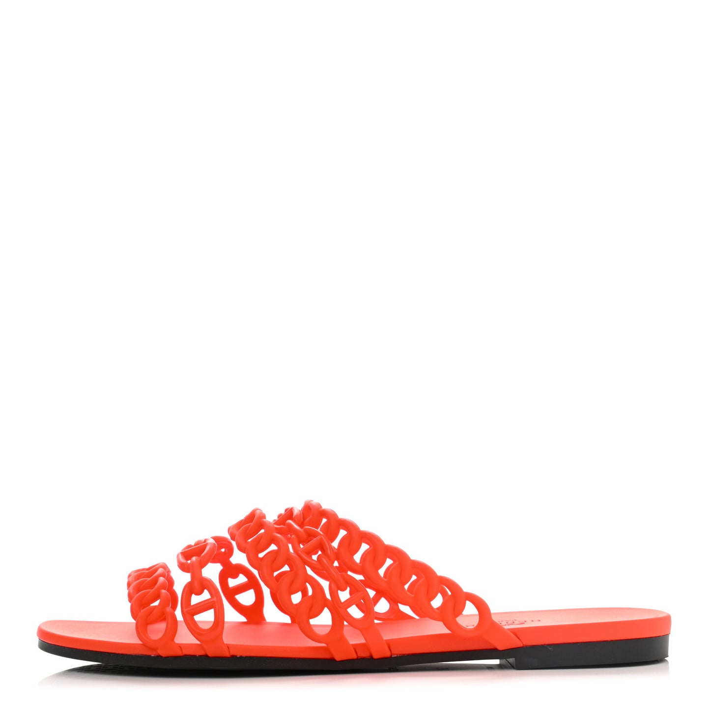 Rubber Chaine d'Ancre Nude Sandals 38 Pavot