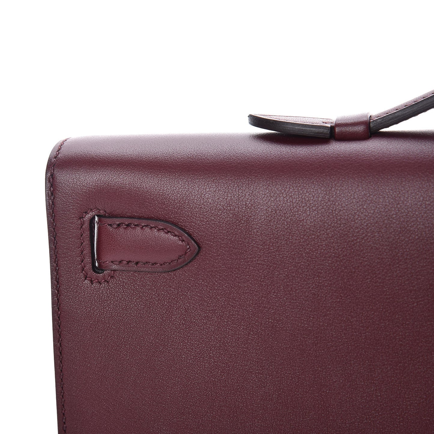 Swift Kelly Cut Clutch Pochette Bordeaux