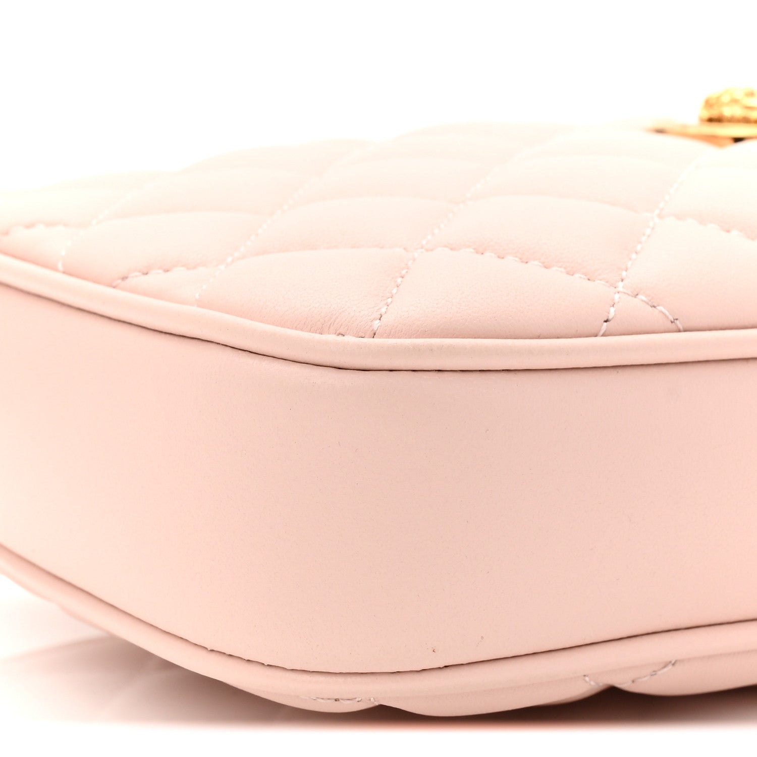 Versace Nappa Quilted La Medusa Crossbody Light Pink 8 of 9