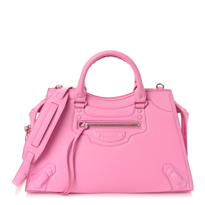 Balenciaga Cake Calfskin Tonal Hardware Neo Classic City Rose 1 of 9