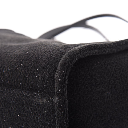 Chanel Lurex Boucle Small Deauville Tote Black 10 of 12