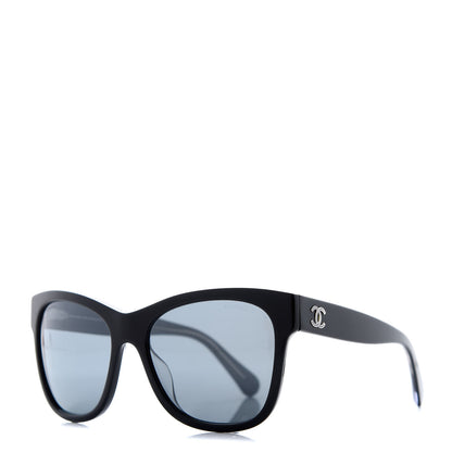 Chanel Acetate Square CC Sunglasses 5380 Black 1 of 7