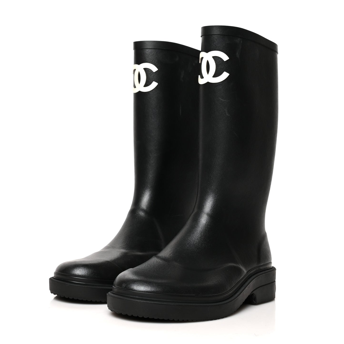 Caoutchouk CC High Boots 37 Black