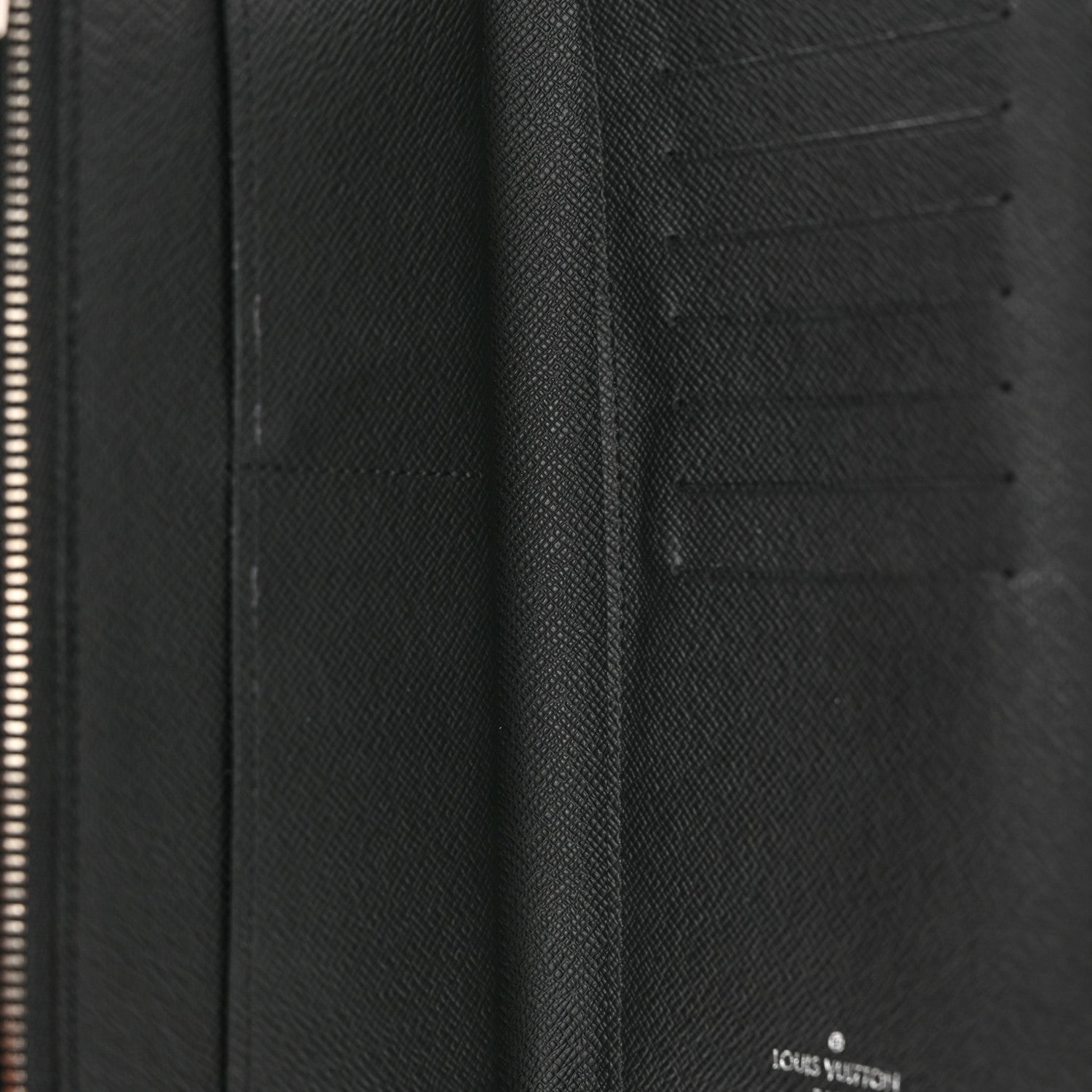 Louis Vuitton Epi Zippy Vertical Wallet Black 5 of 7