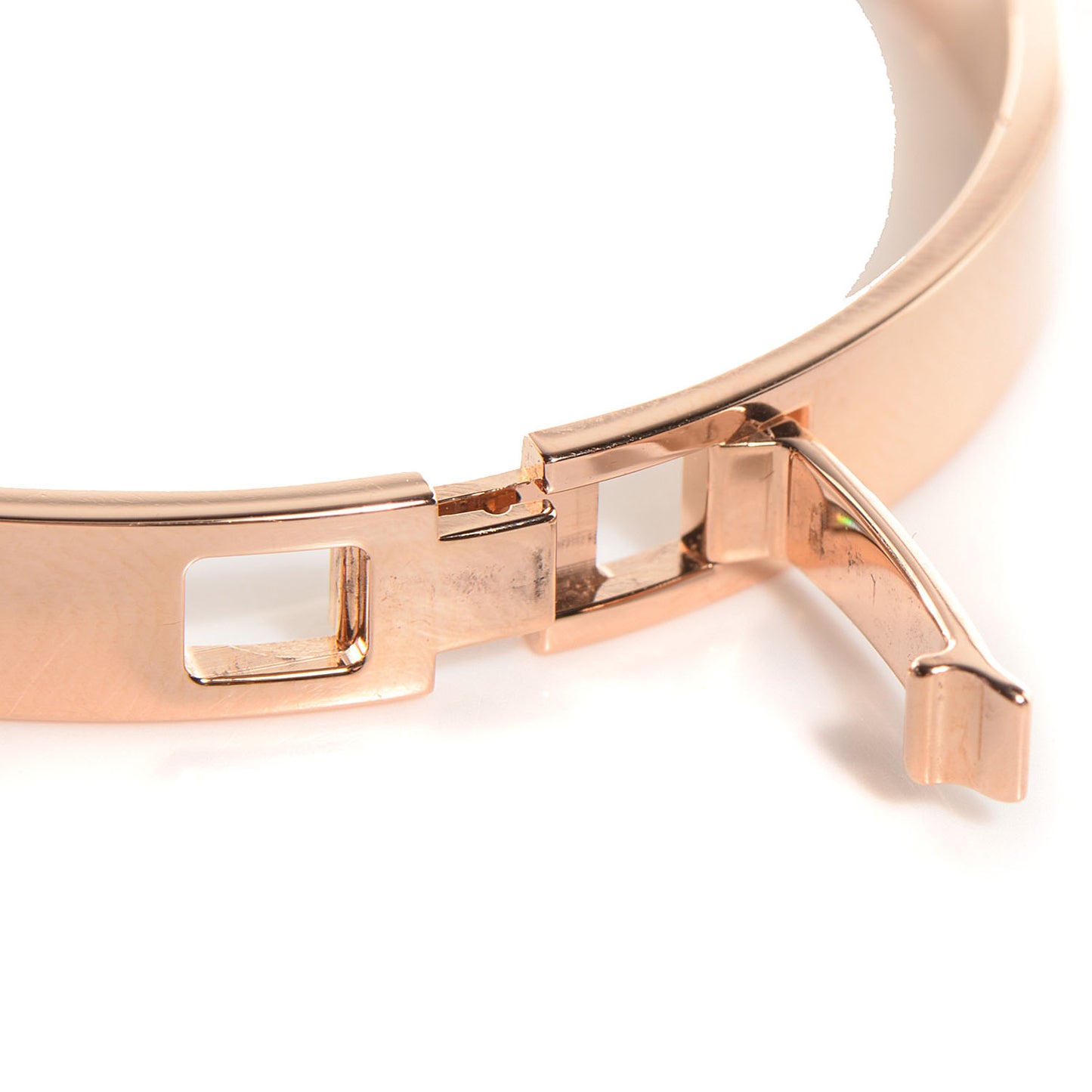 18K Rose Gold Diamond PM H D'Ancre Bracelet SH