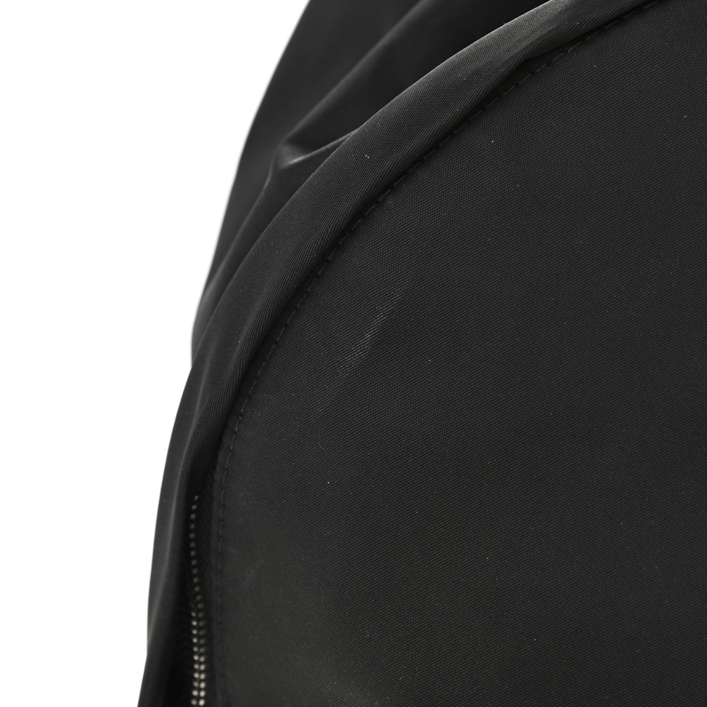 Nylon Logo Print Medium Rucksack Backpack Black
