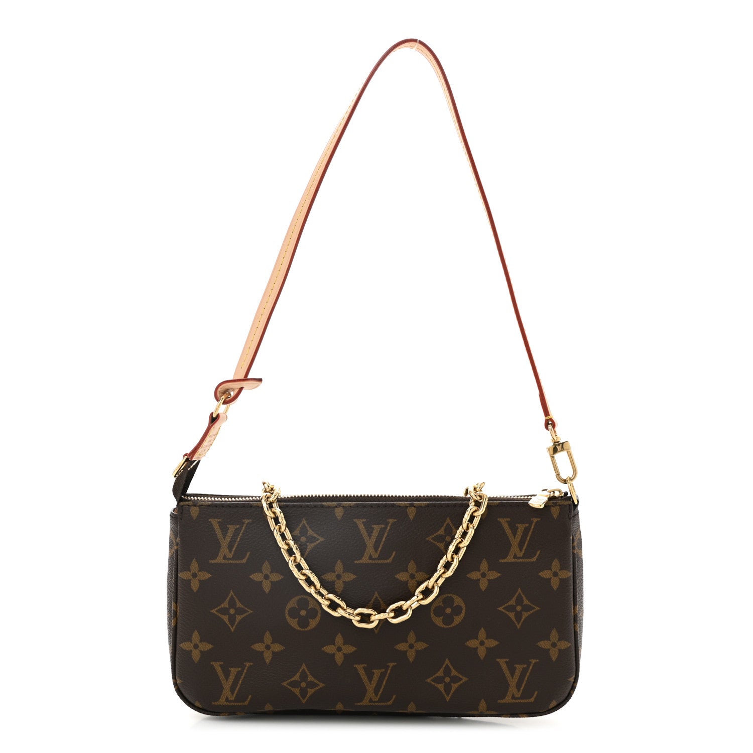 Louis Vuitton Monogram Chain Pochette Accessories 1 of 9