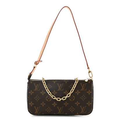 Louis Vuitton Monogram Chain Pochette Accessories 1 of 9