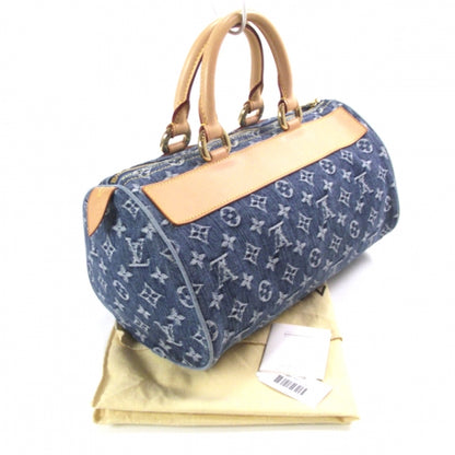 Louis Vuitton Monogram Denim Neo Speedy Blue 3 of 9