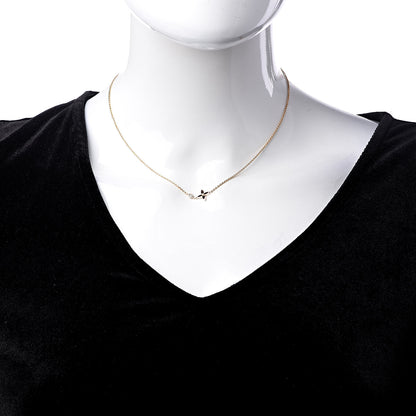 Louis Vuitton 18K Pink Gold Diamond Idylle Blossom Pendant Necklace 2 of 6