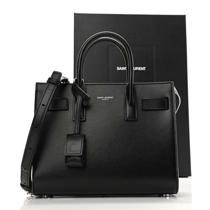 Saint Laurent Grain De Poudre Nano Sac De Jour Black 12 of 12