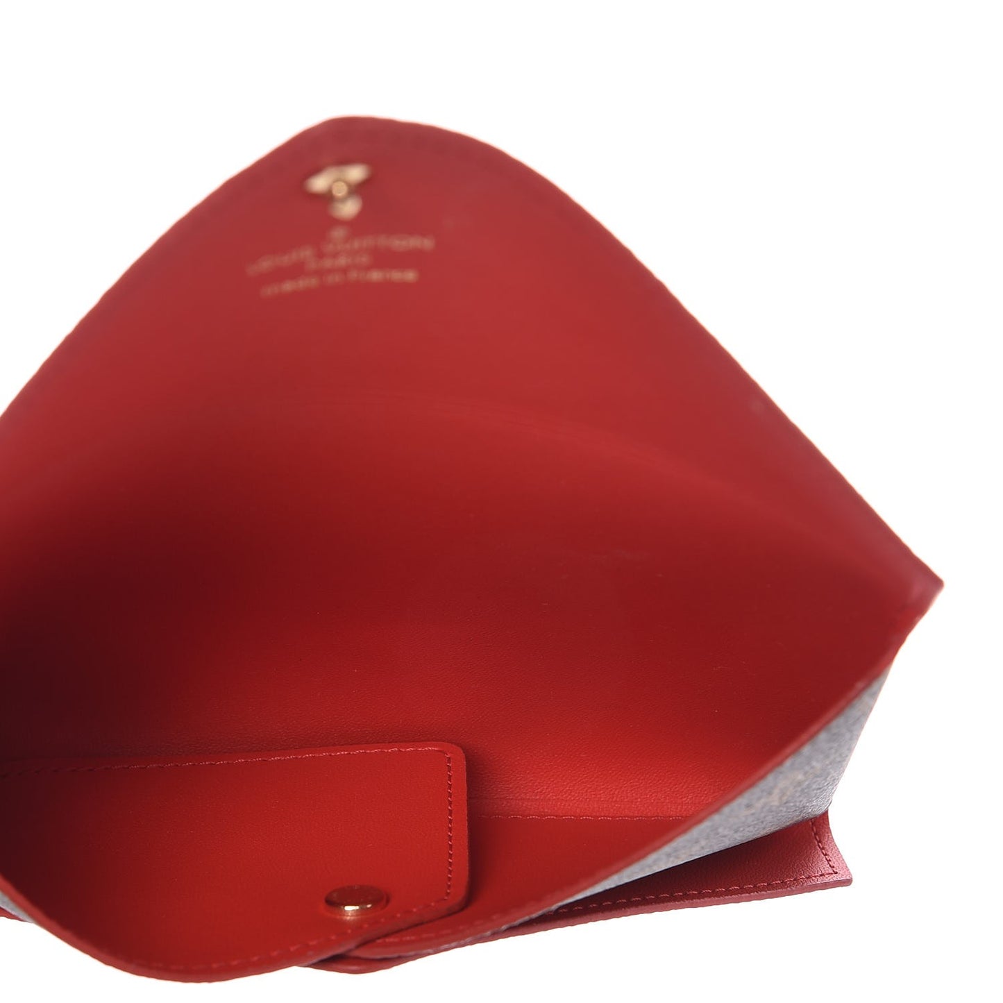 Monogram Medium Kirigami Pochette Insert Coquelicot