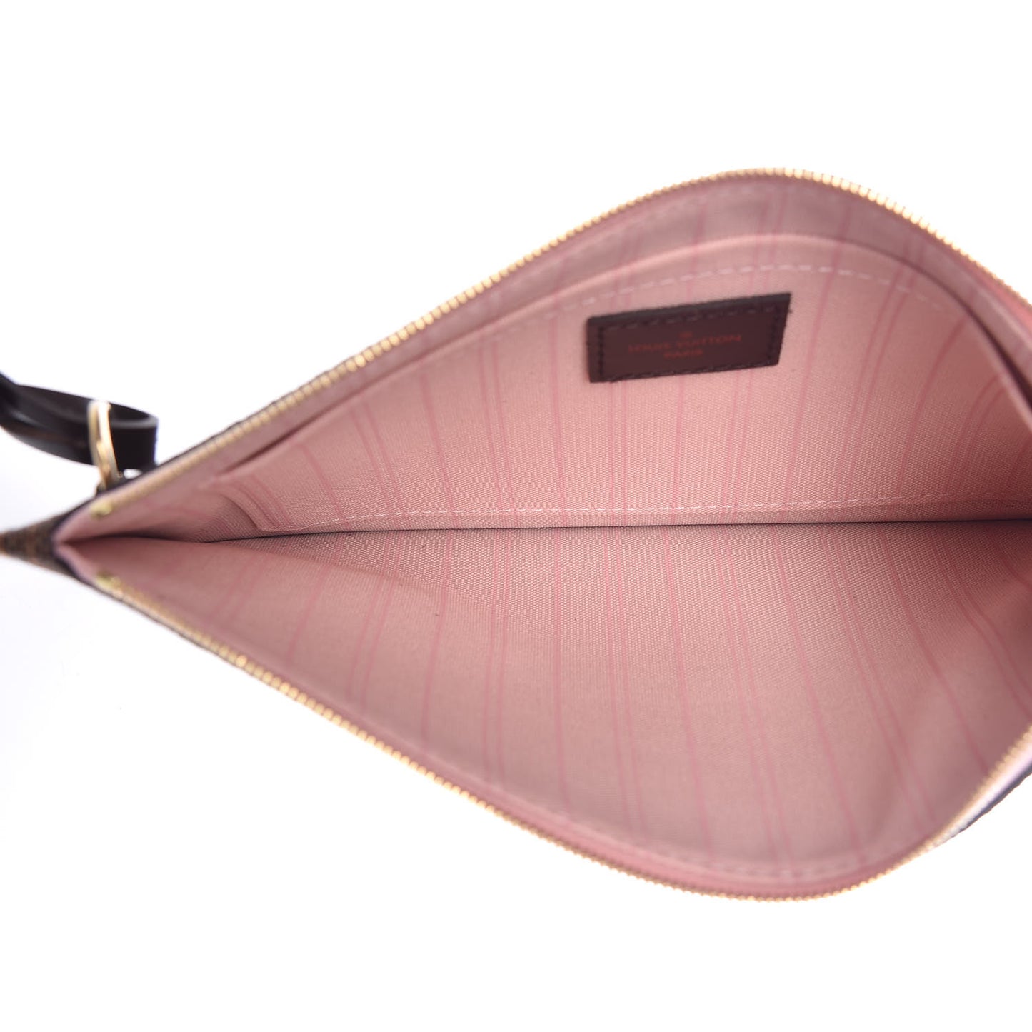 Damier Ebene Neo Neverfull MM Rose Ballerine