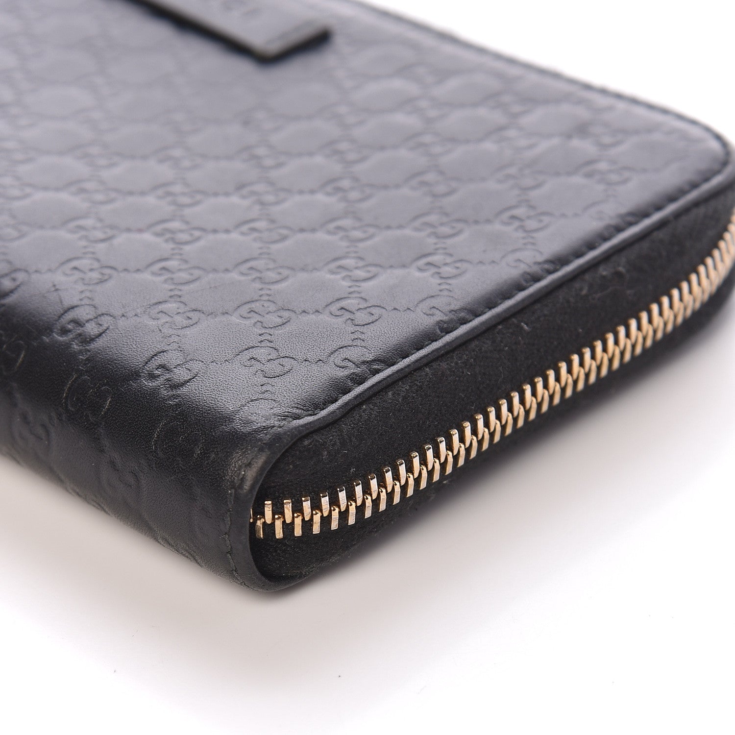 Gucci Microguccissima Zip Around Wallet Black 10 of 10