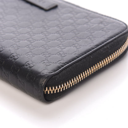 Gucci Microguccissima Zip Around Wallet Black 10 of 10