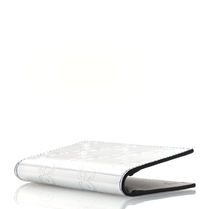 Gucci Guccissima Mirror Effect Card Holder Silver 3 of 8