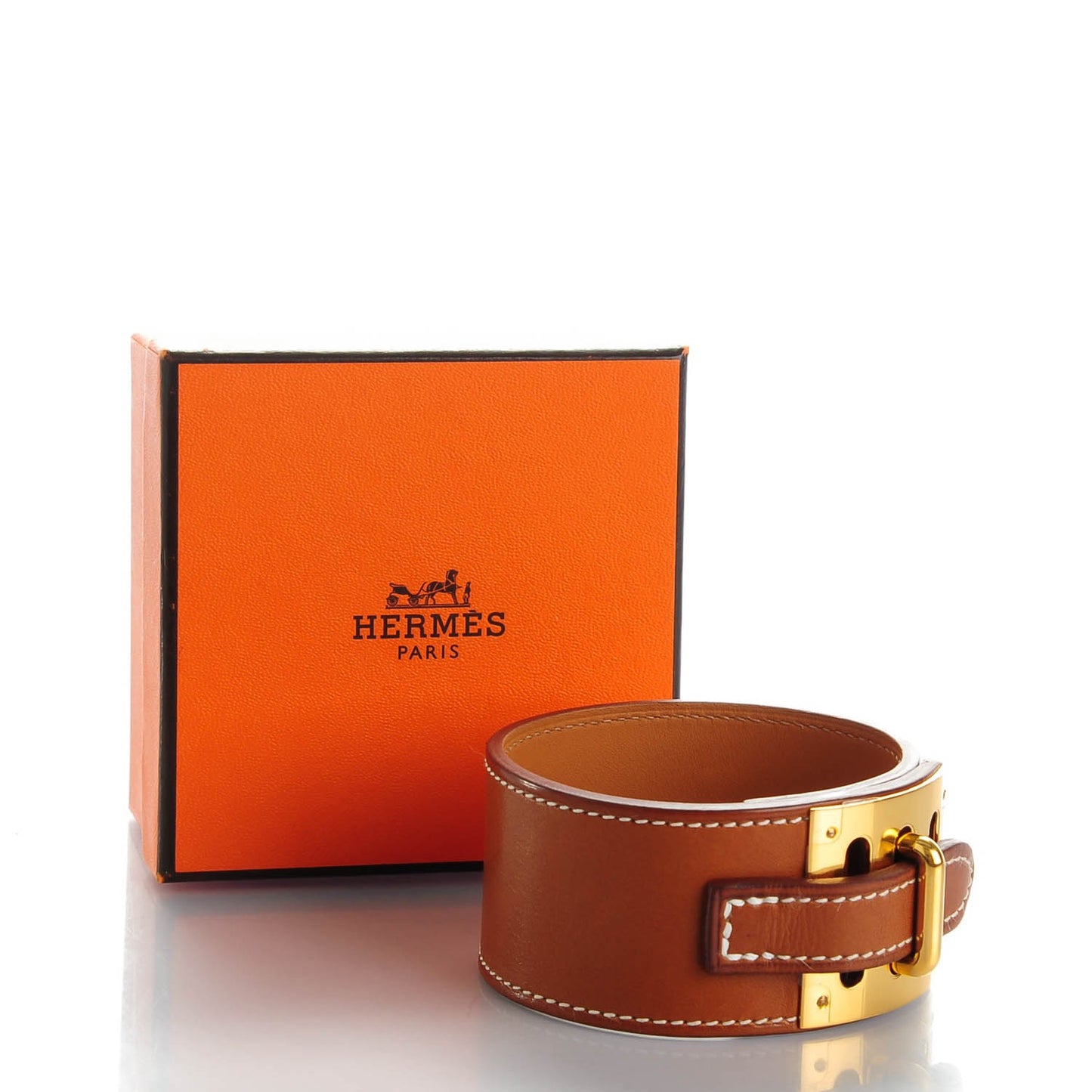 Barenia Intense Bracelet Large Fauve