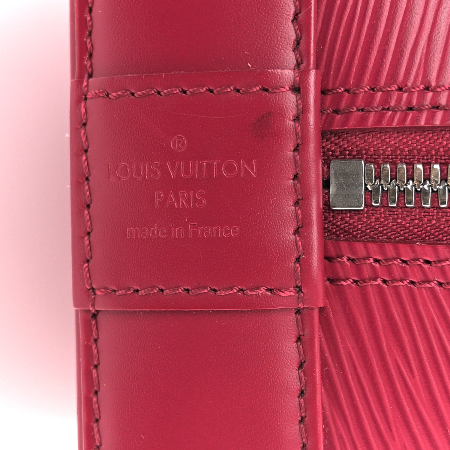 Louis Vuitton Epi Alma GM Fuchsia 6 of 11