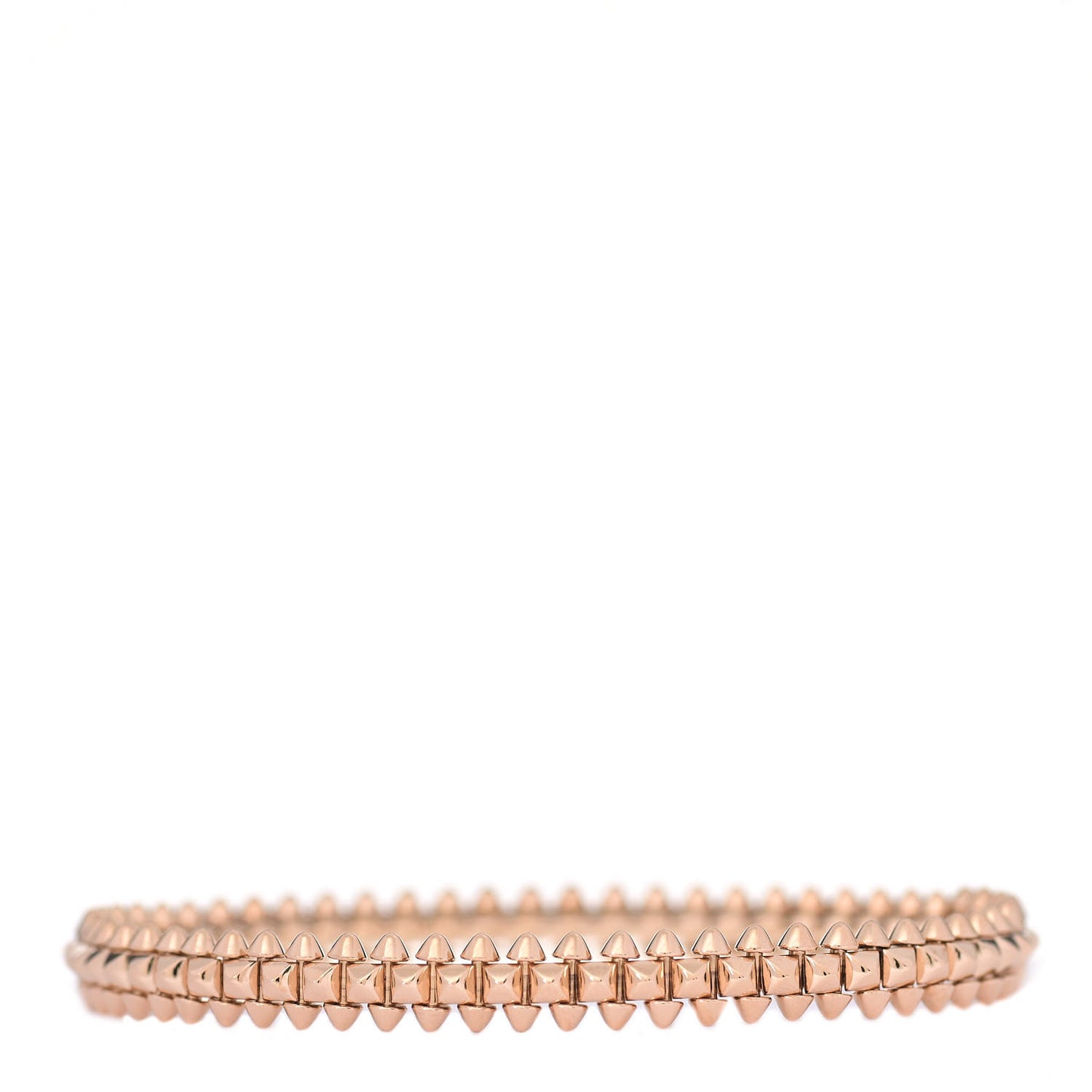 18K Pink Gold Small Clash De Cartier Bracelet 16