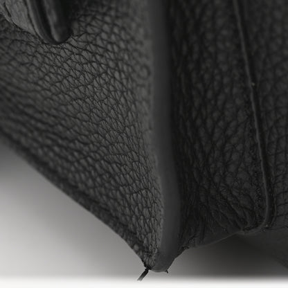Christian Dior Grained Calfskin Maxi Gallop Backpack Black 11 of 12