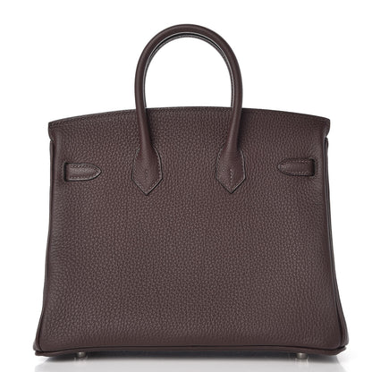 Hermes Togo Birkin 25 Chocolate 5 of 34