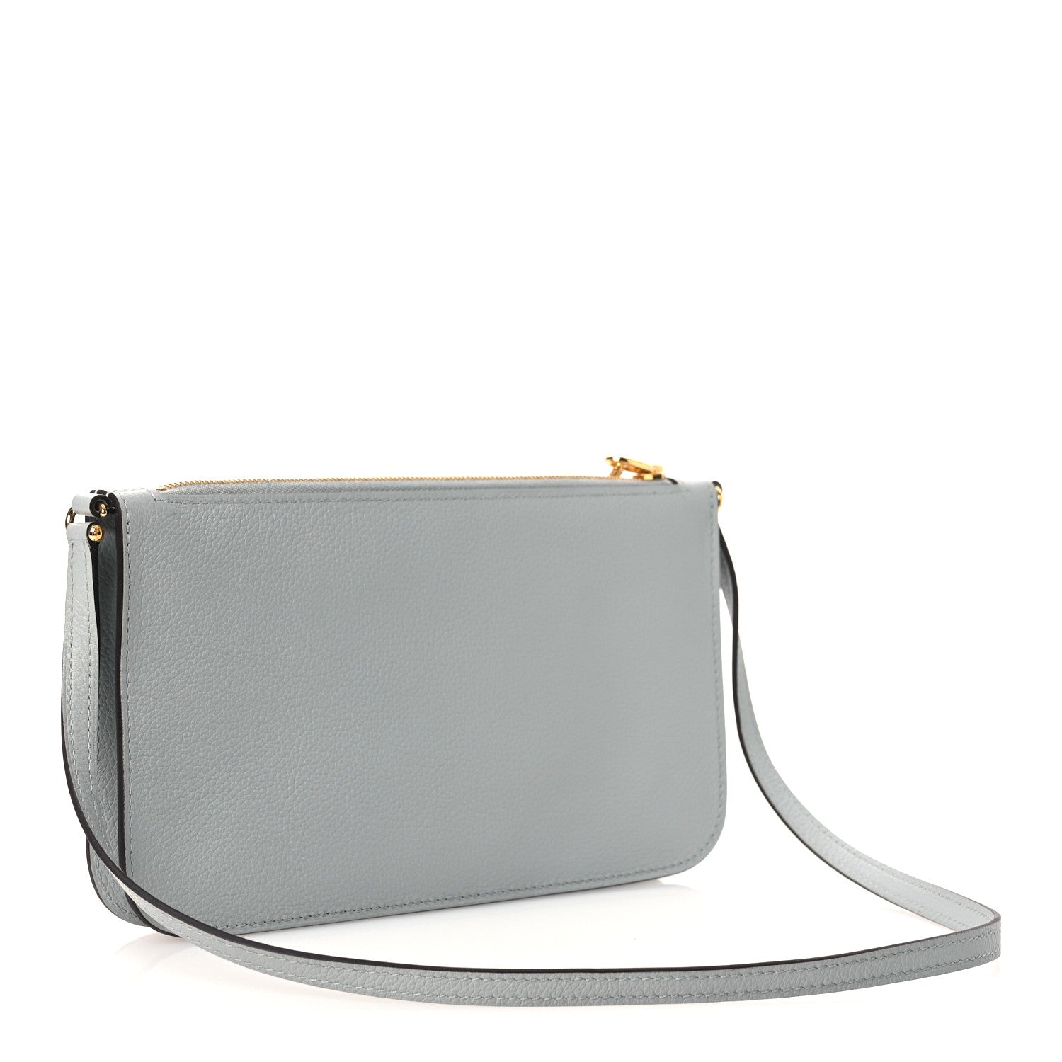 Hermes Evercolor Chaine d'Ancre Zipengo Pochette To Go Bleu Glacier 3 of 10