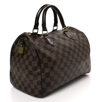Louis Vuitton Damier Ebene Speedy 30 3 of 14