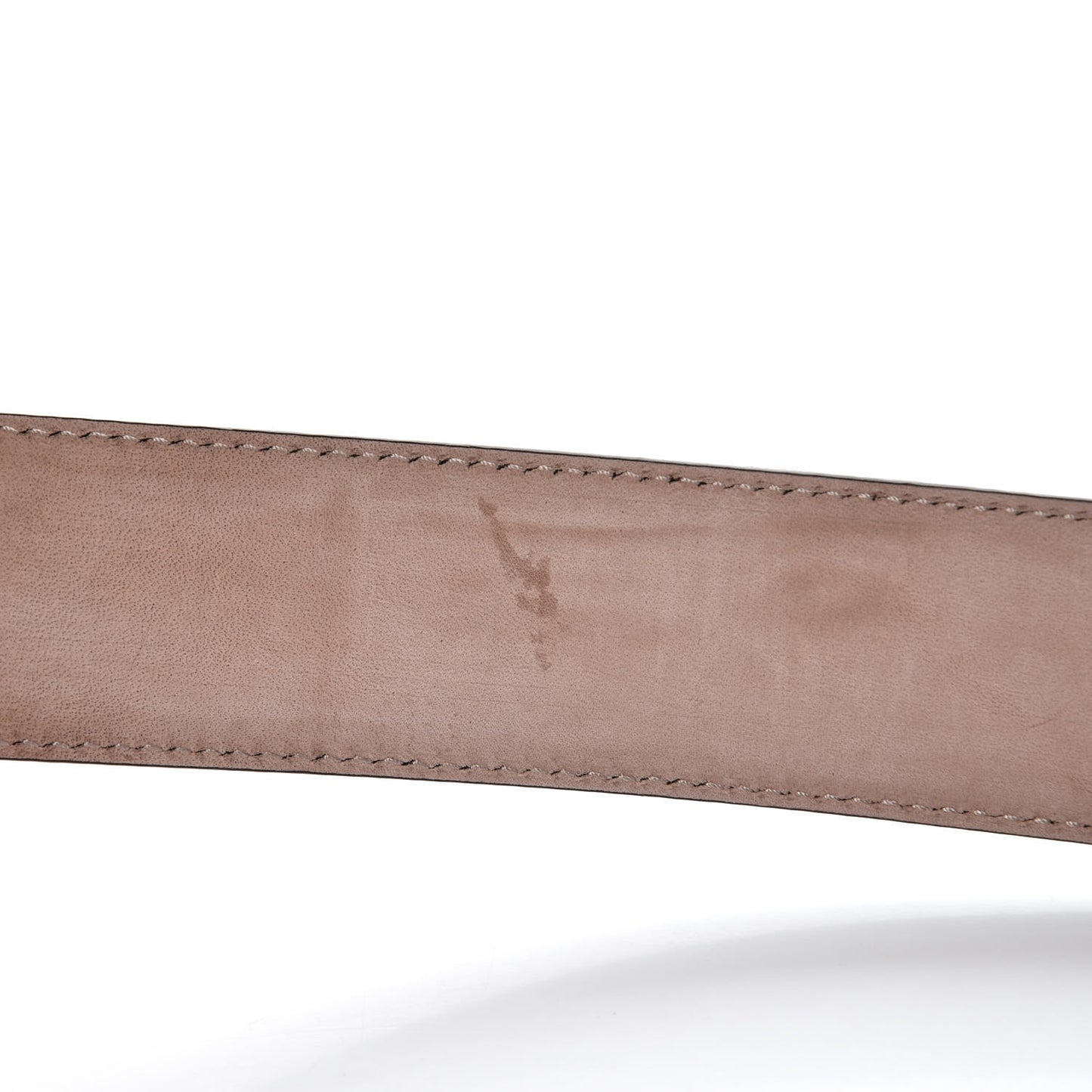 Guccissima Interlocking G Belt 95 38 Dark Grey