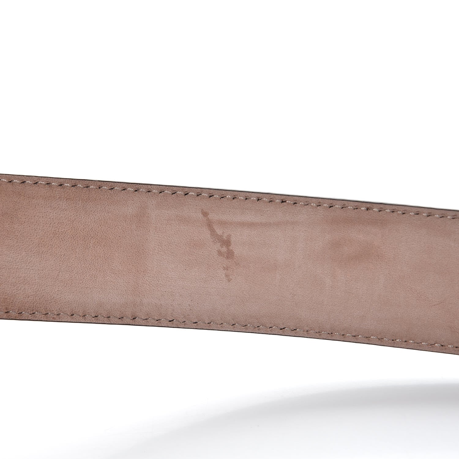 Gucci Guccissima Interlocking G Belt 95 38 Dark Grey 9 of 10