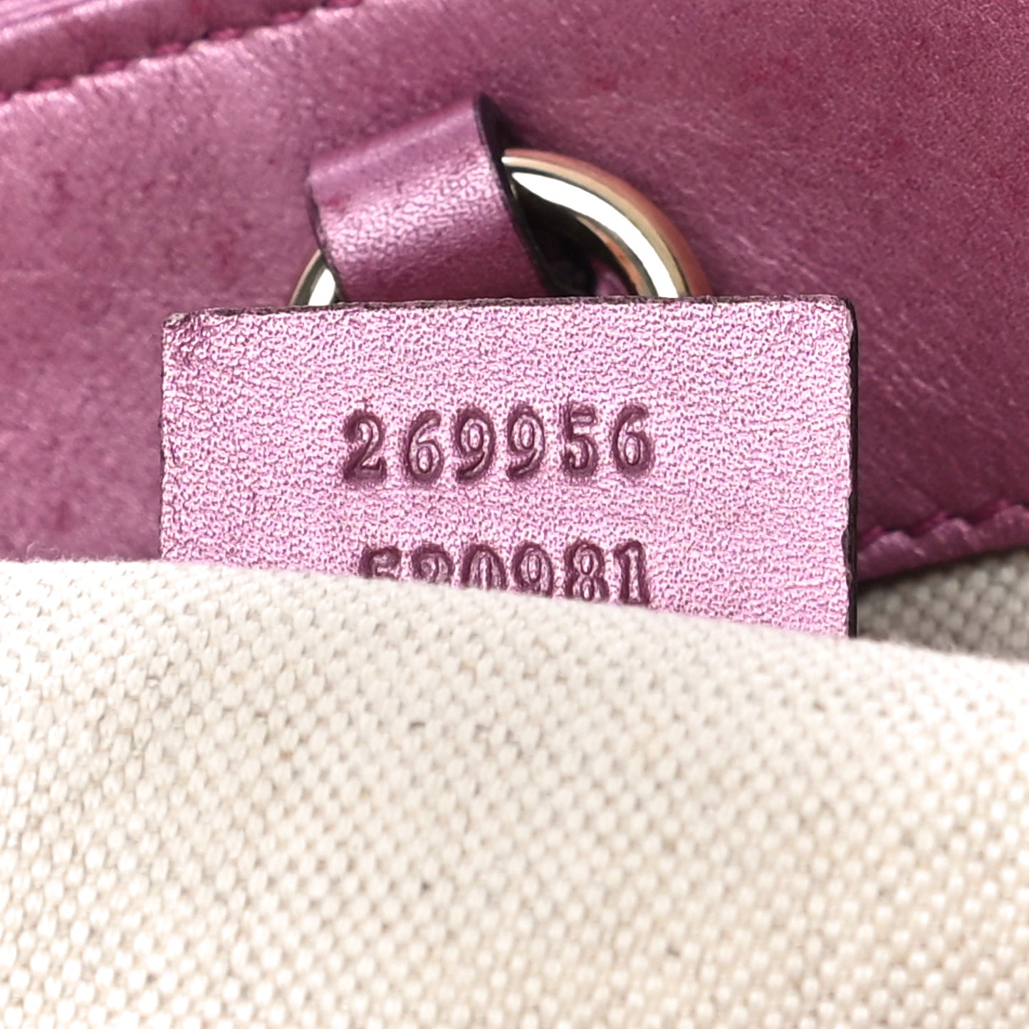 Monogram Large Heart Bit Charm Top Handle Tote Pink