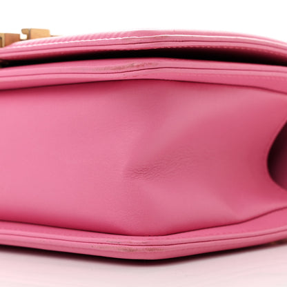 Chanel Calfskin Quilted Small Boy Flap Pink 10 of 12
