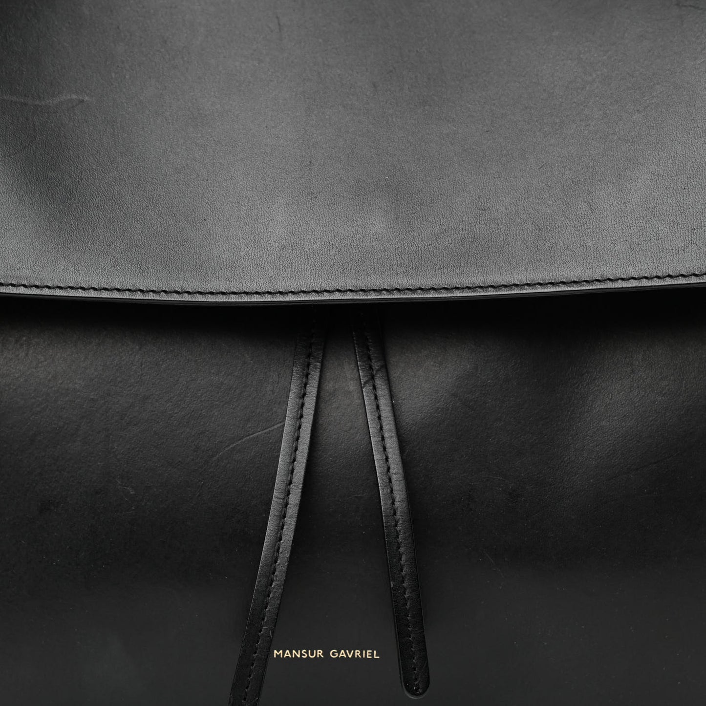 Calfskin Lady Bag Black Flamma