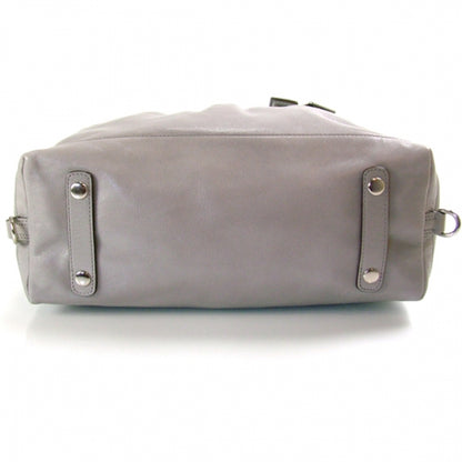 FASHIONPHILE COACHLeatherMadisonSABRINAToteBagGrey 7 of 10