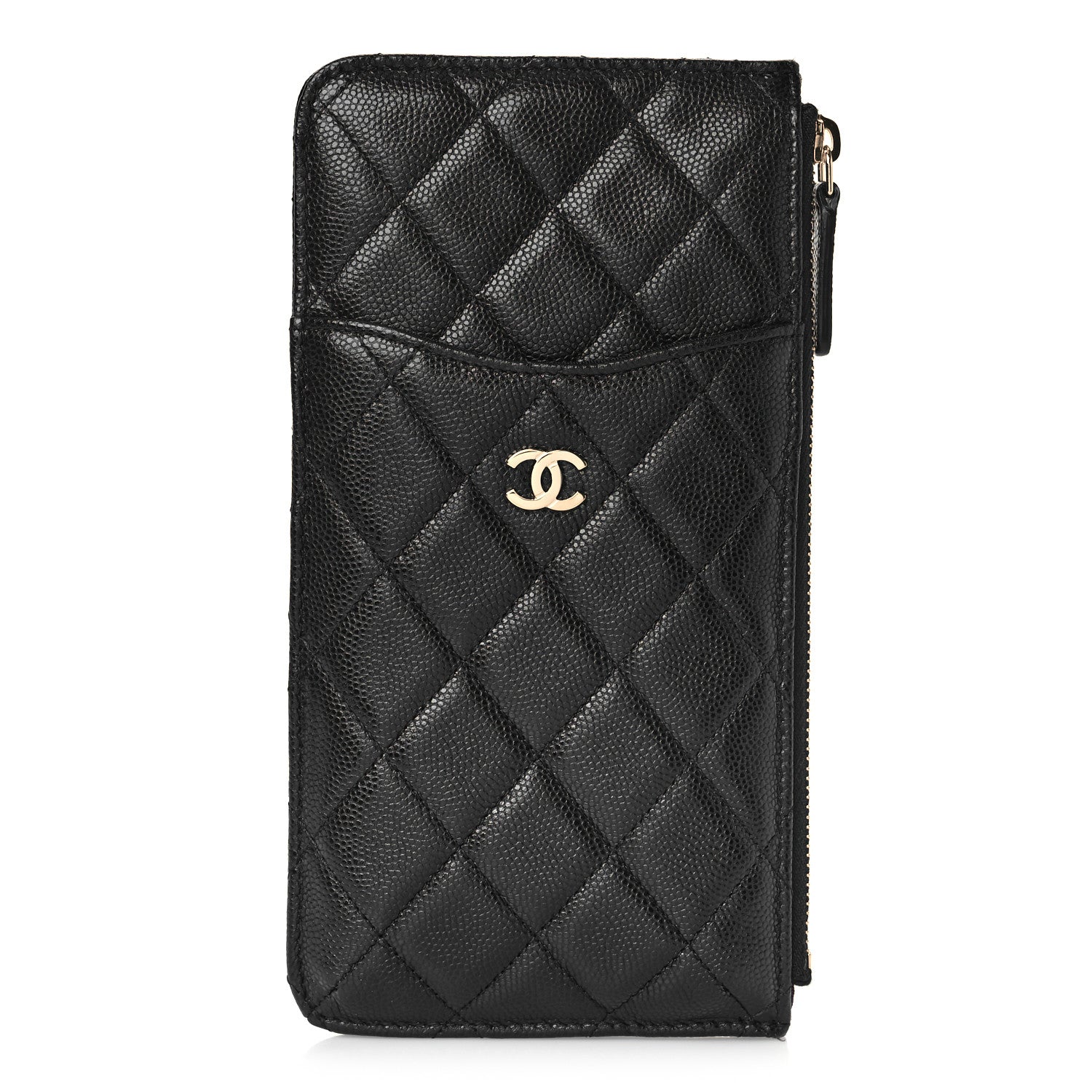 Chanel Caviar Quilted Classic iPhone Pouch Black 1 of 8
