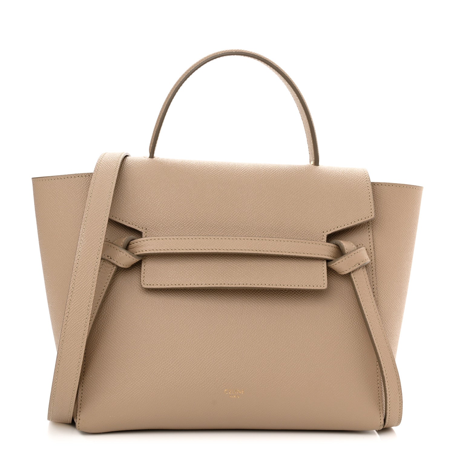 Celine Grained Calfskin Micro Belt Bag Light Taupe 1 of 9