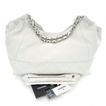 Chanel Leather Baby Coco Cabas Ivory 3 of 9
