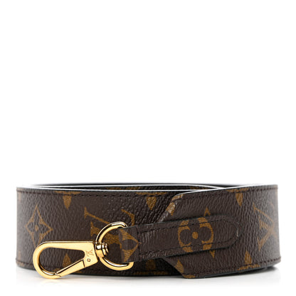 Louis Vuitton Monogram Bandouliere Shoulder Strap Black 1 of 10