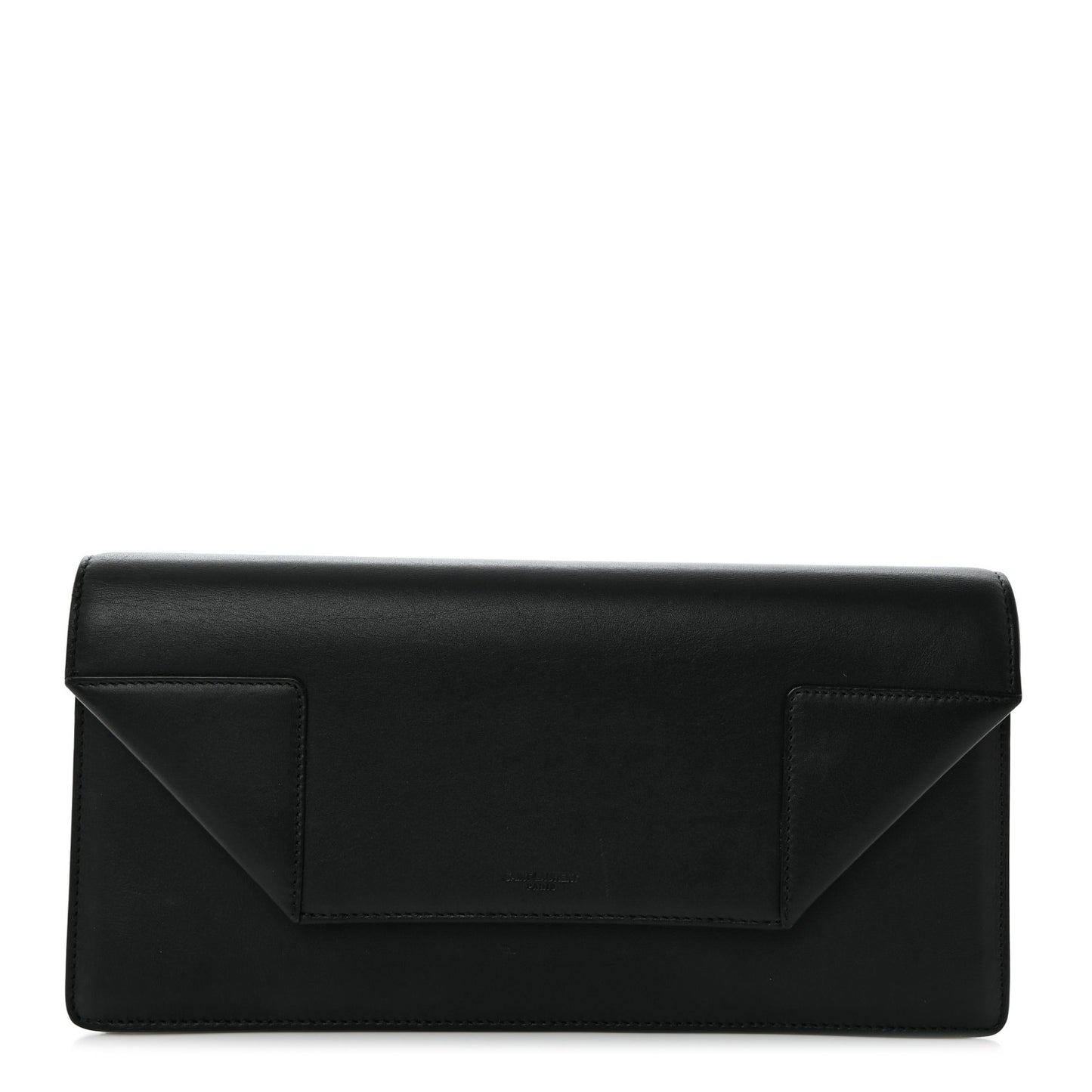 Calfskin Classic Betty Clutch Black