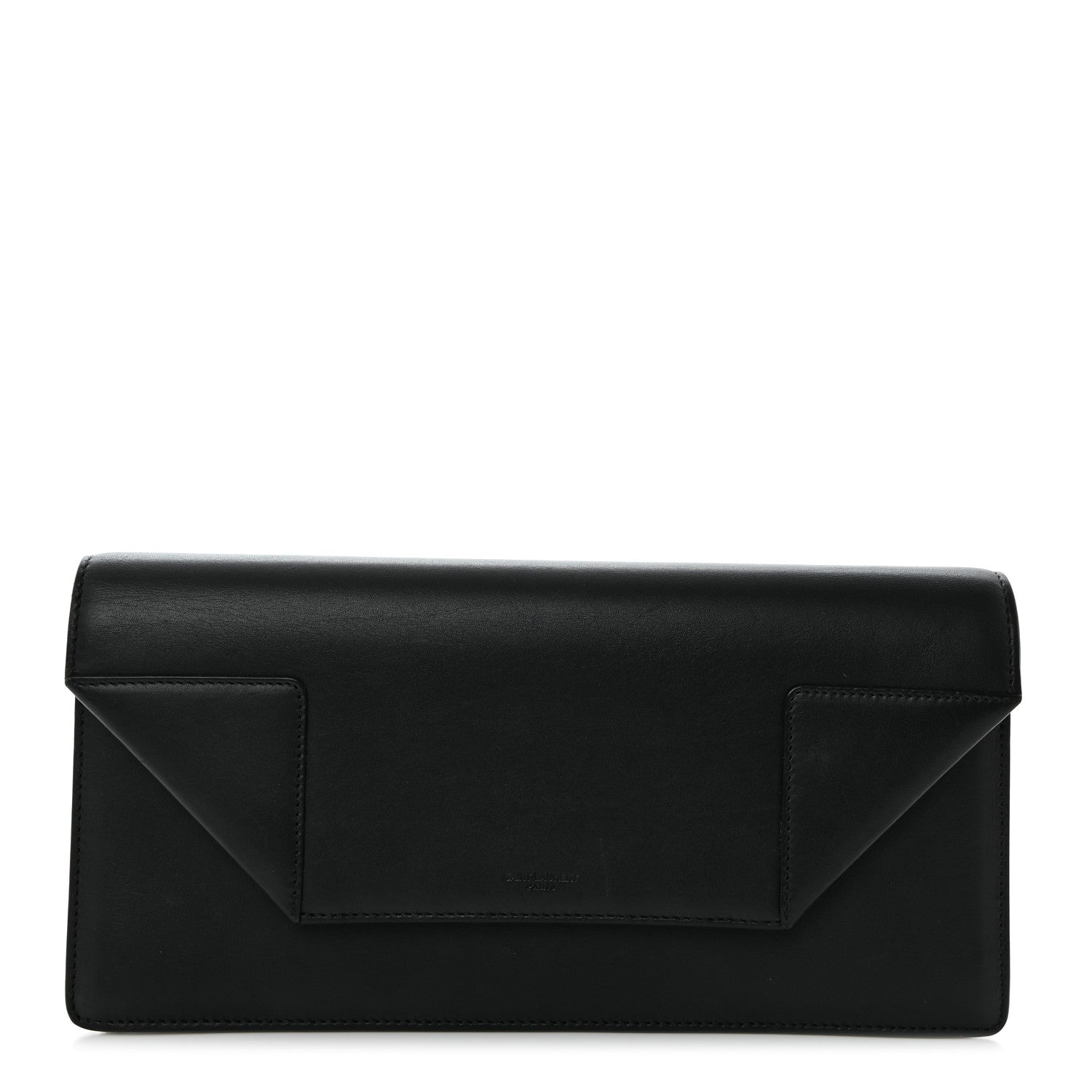 Saint Laurent Calfskin Classic Betty Clutch Black 1 of 9