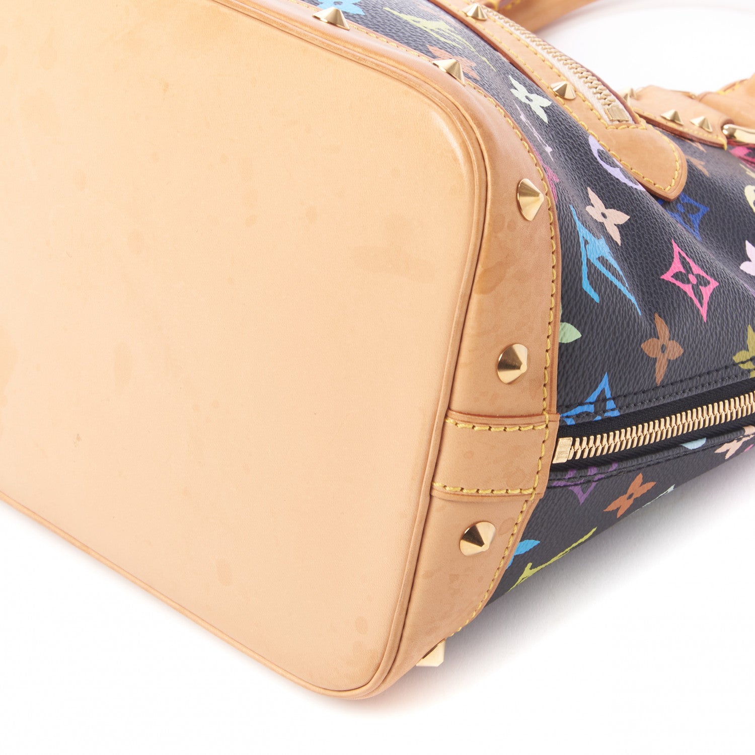 Louis Vuitton Monogram Multicolor Alma Black 5 of 8