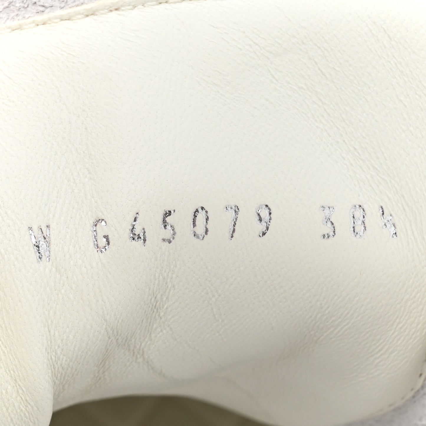 Calfskin CC Womens Sneakers 38.5 White